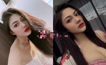 Сексуальная девушка удовлетворяет себя душем в ванной